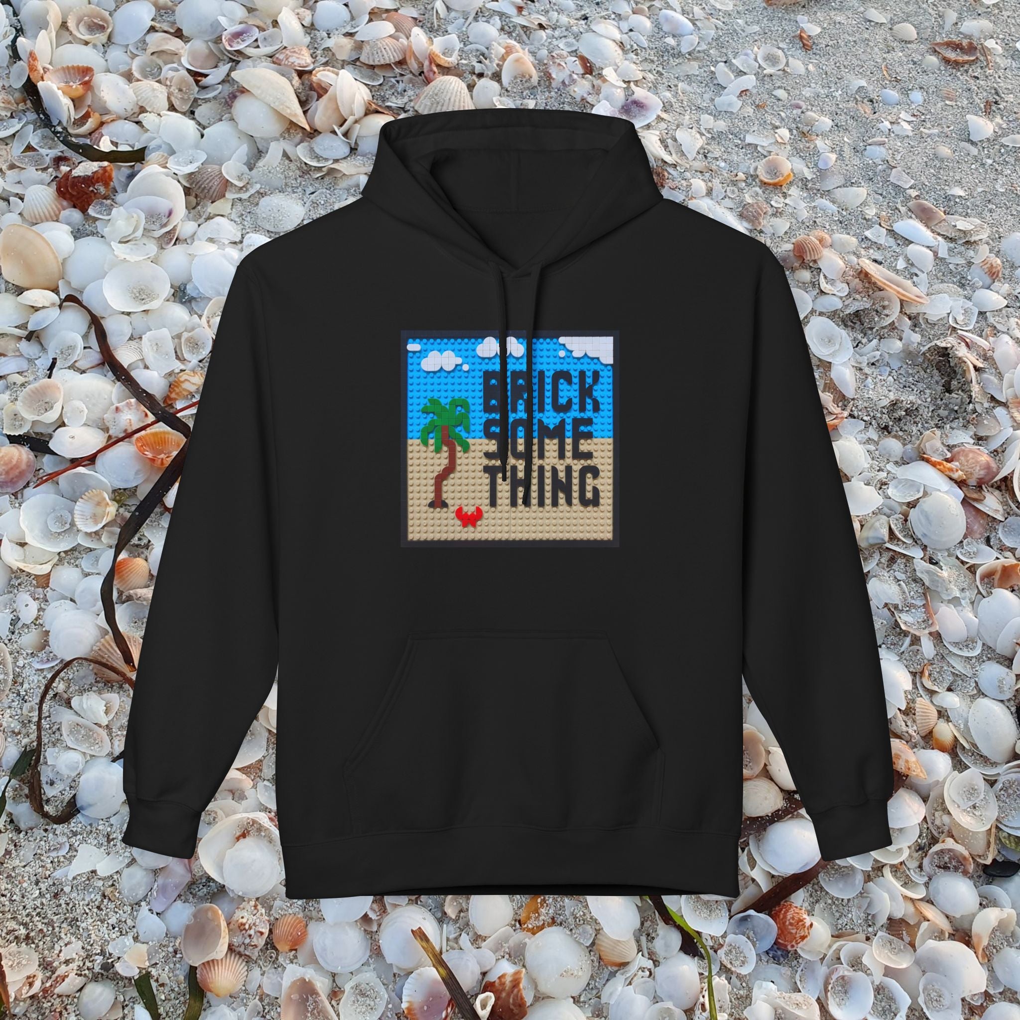 Brick Something Logo Hoodie Männer
