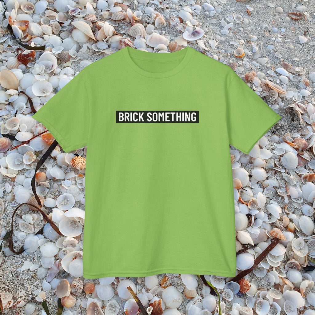 Brick Something Schriftzug T-Shirt Kinder