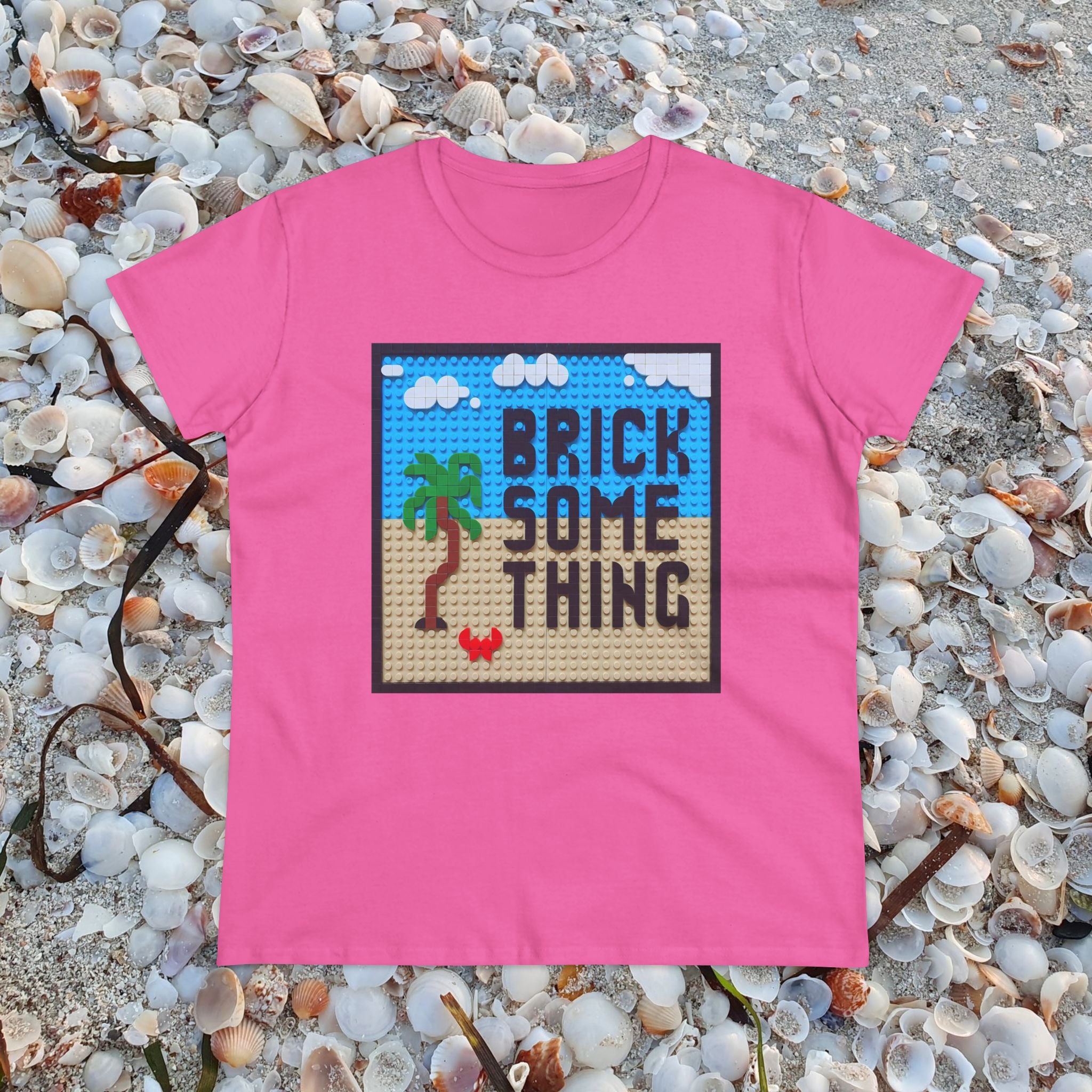 Brick Something Logo T-Shirt Frauen