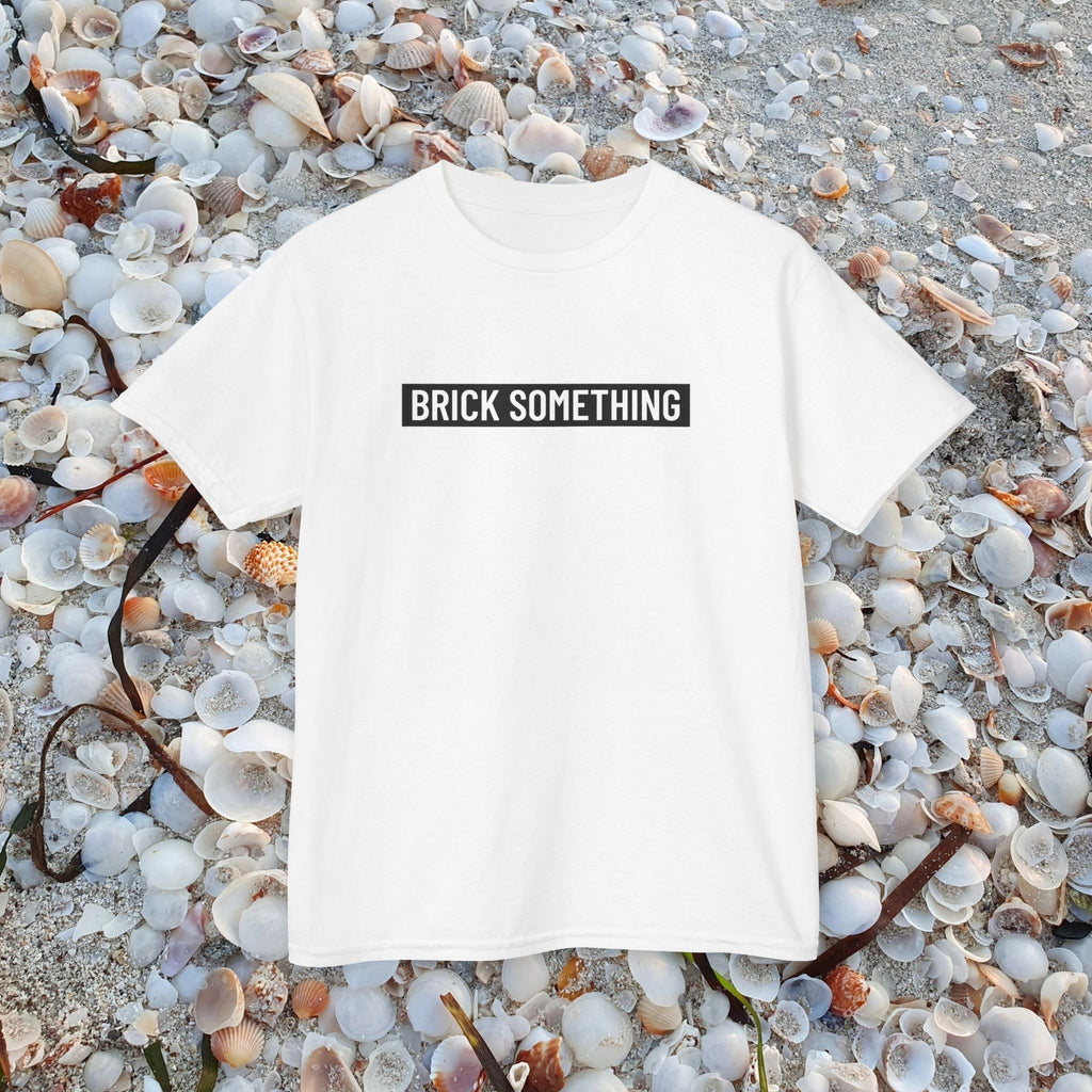 Brick Something Schriftzug T-Shirt Kinder