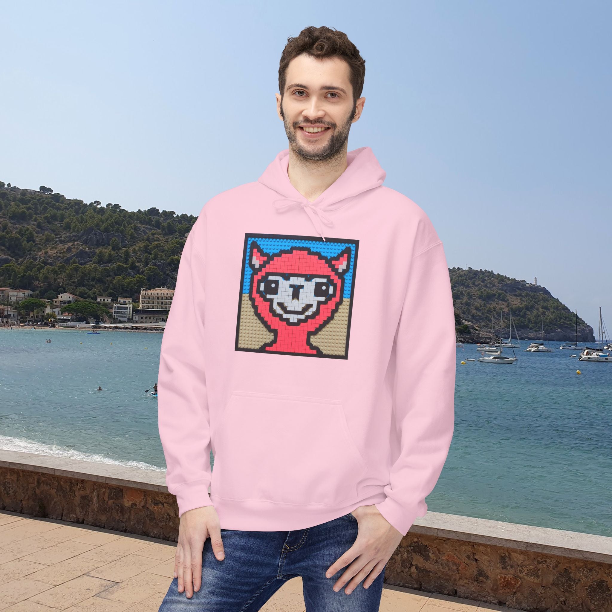 Alpaka Hoodie Männer