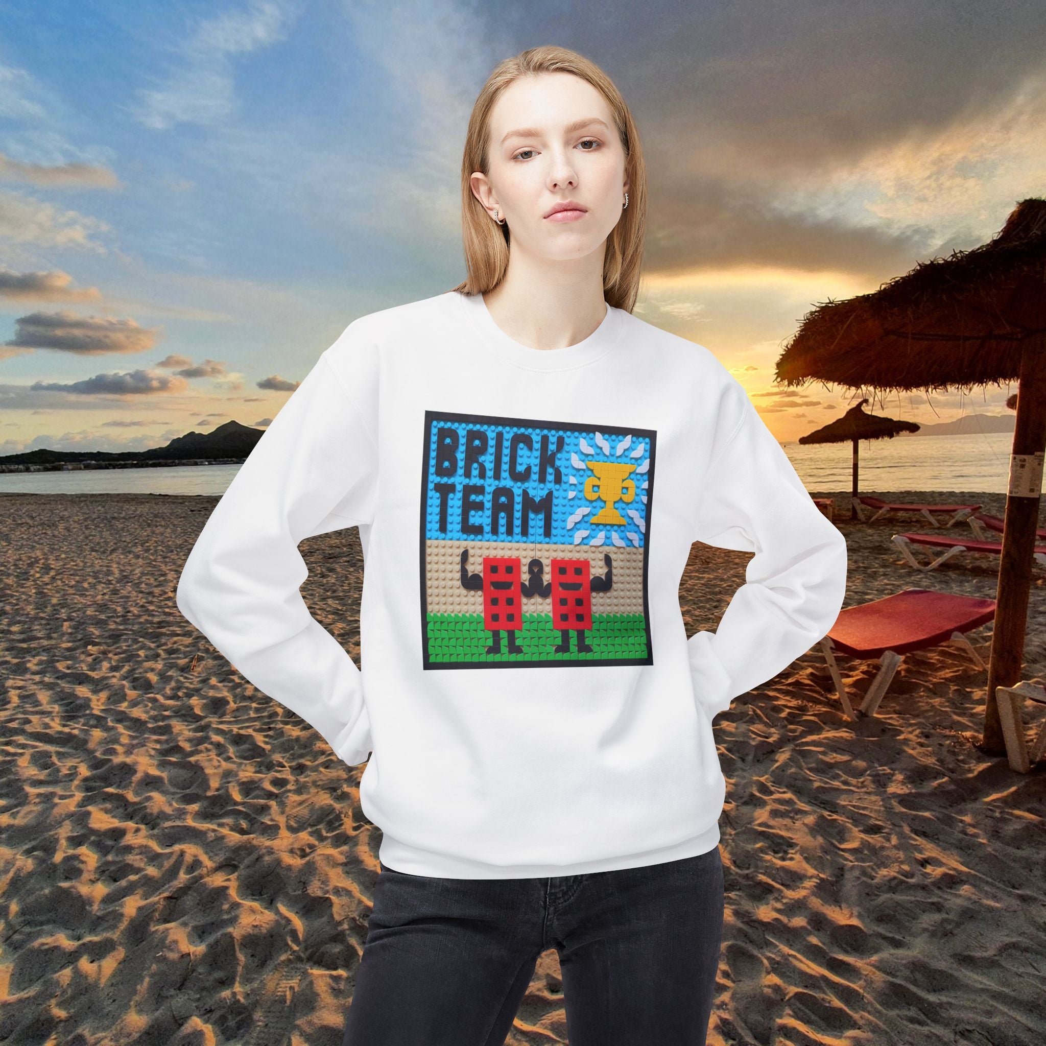 Brick Team Sweatshirt Frauen