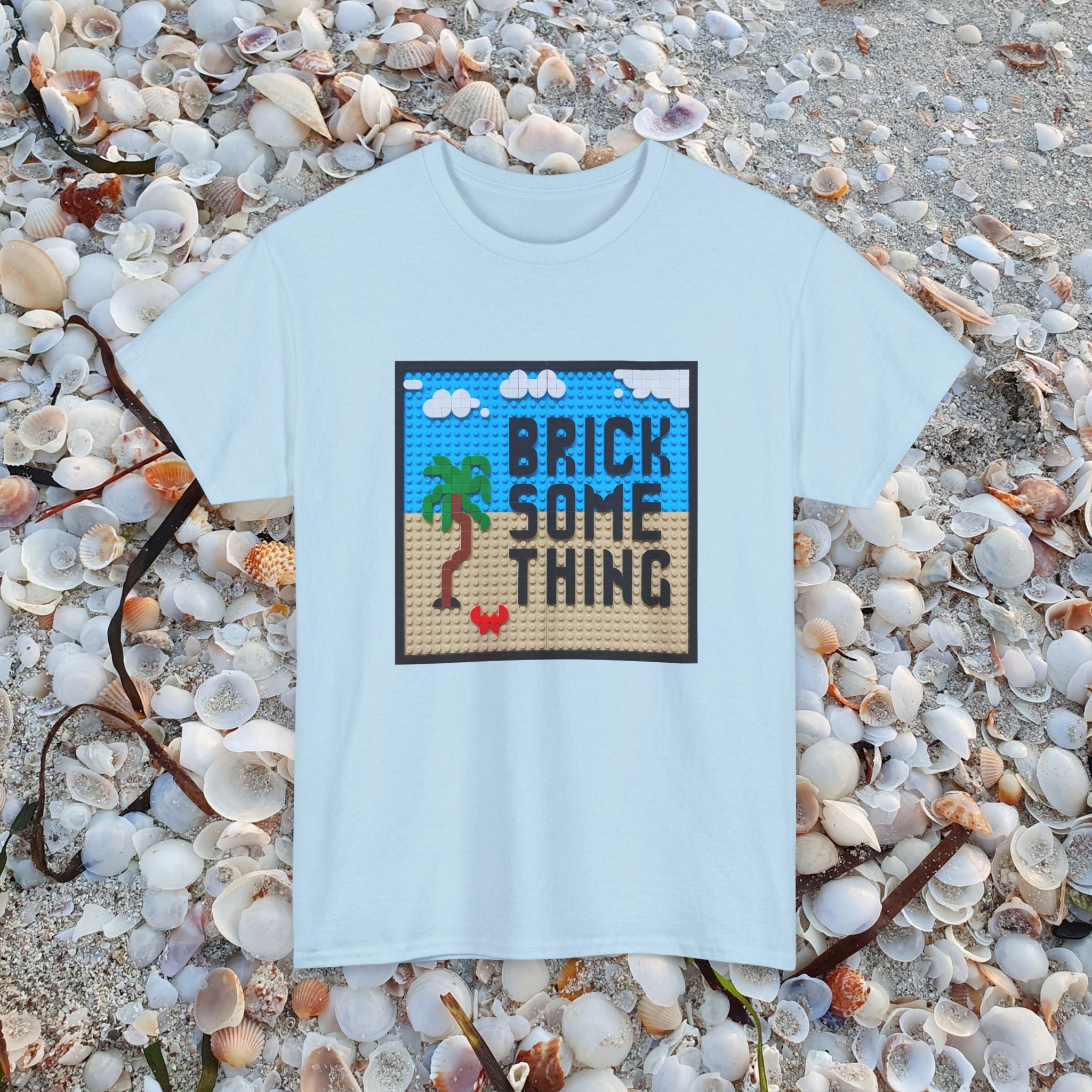 Brick Something Logo T-Shirt Männer