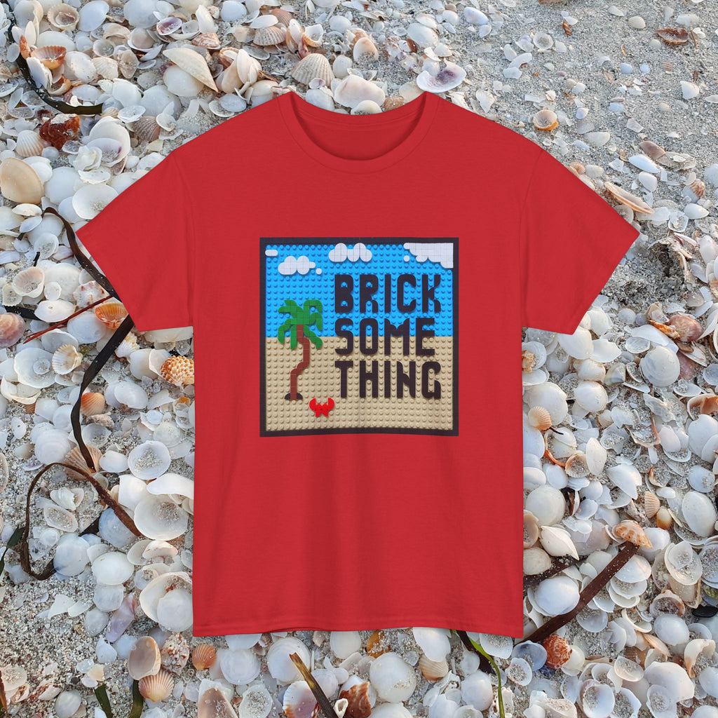 Brick Something Logo T-Shirt Männer