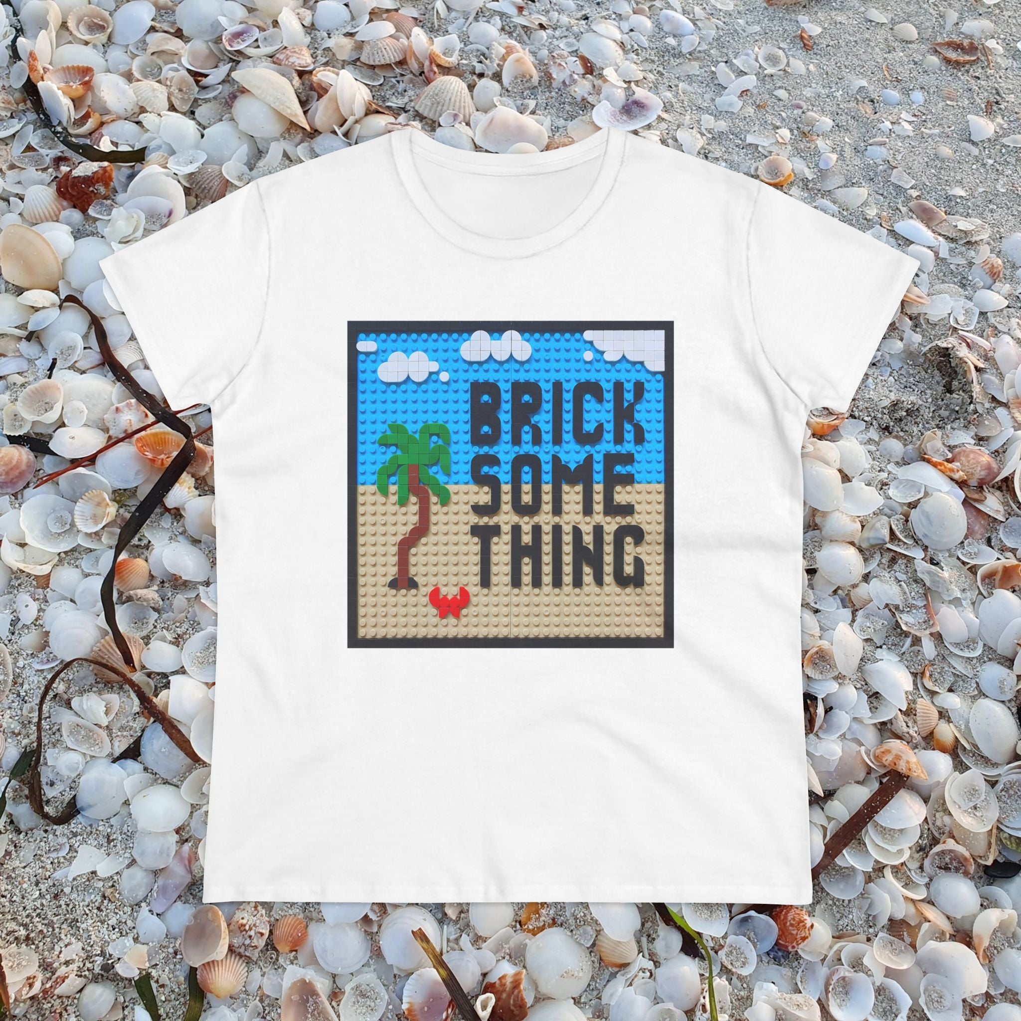 Brick Something Logo T-Shirt Frauen