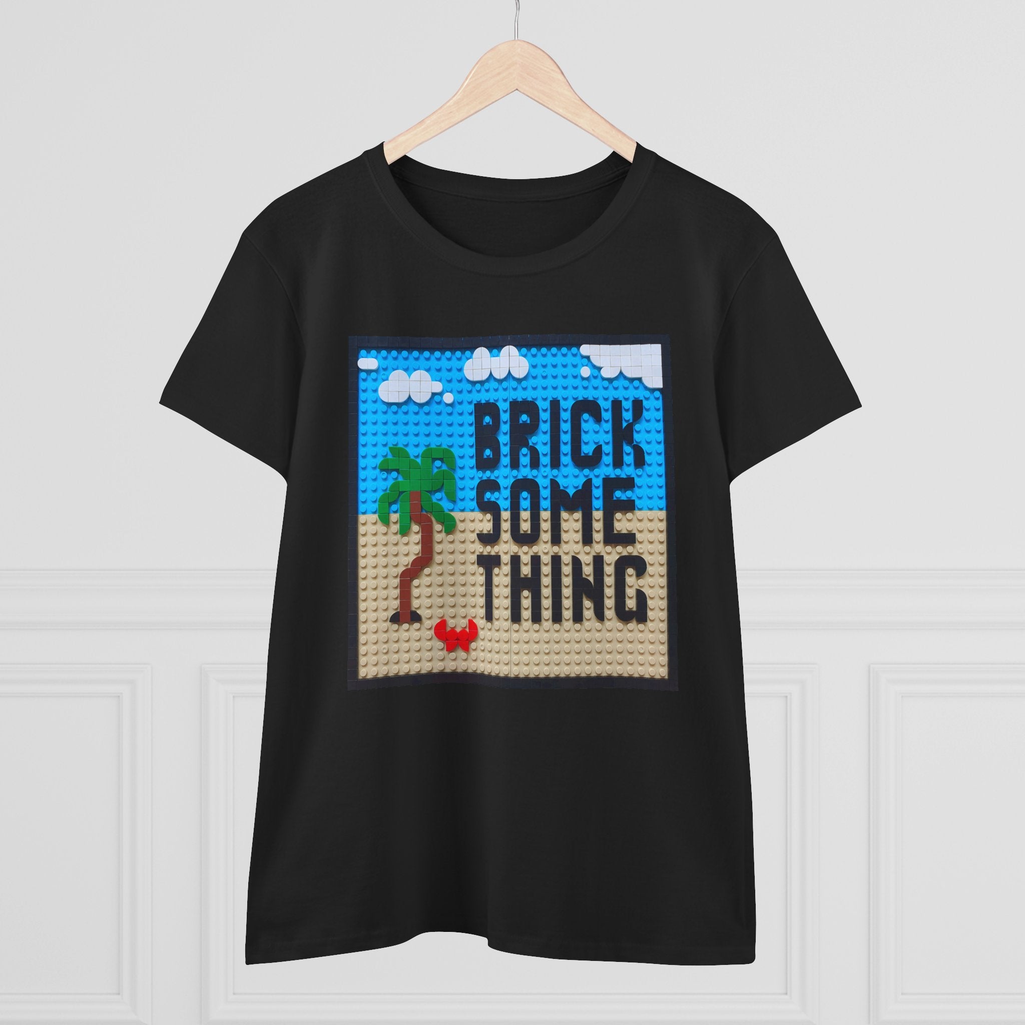 Brick Something Logo T-Shirt Frauen