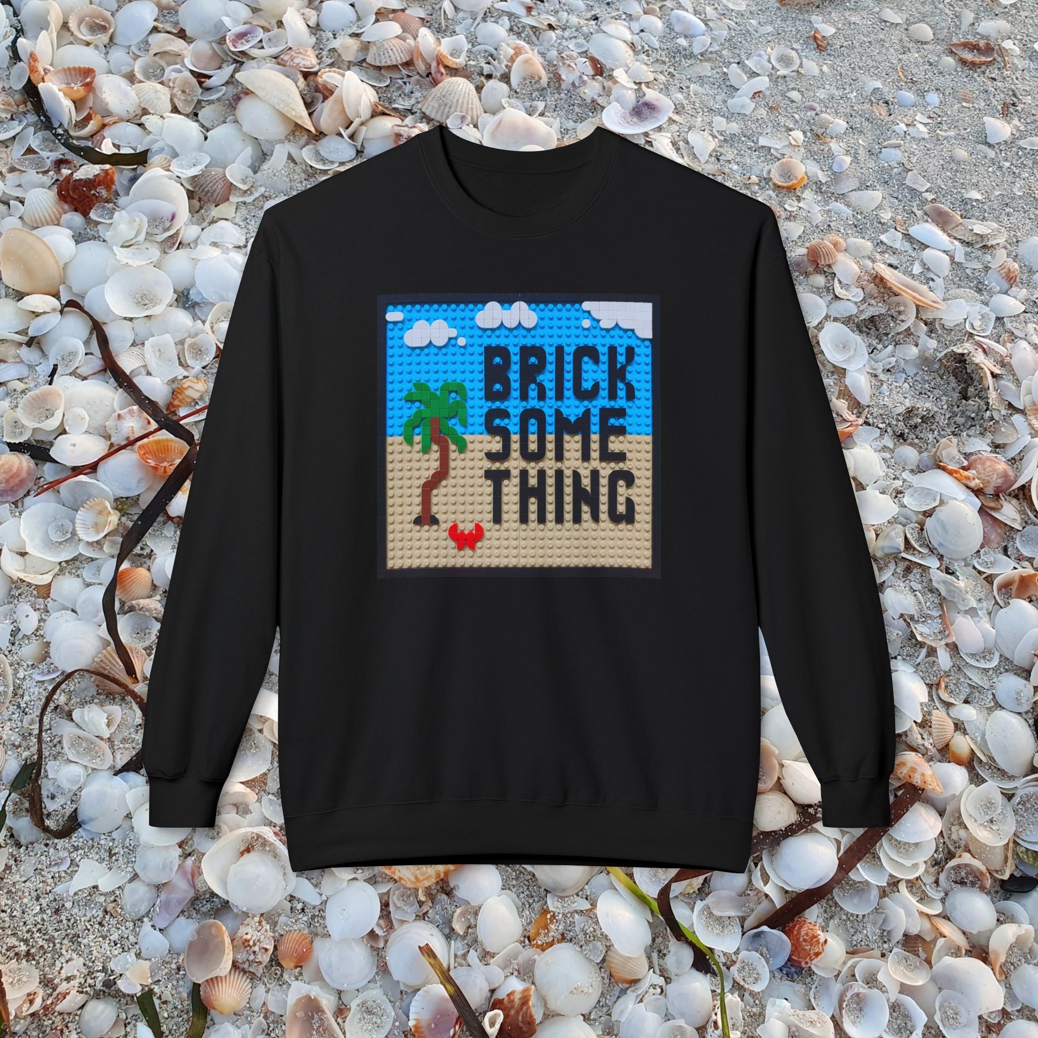 Brick Something Logo Sweatshirt Männer