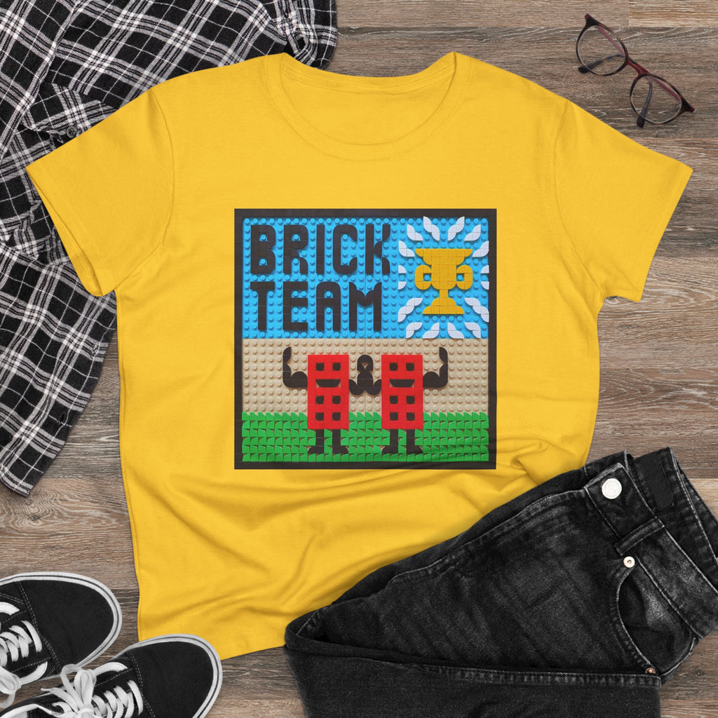 Brick Team T-Shirt für Frauen