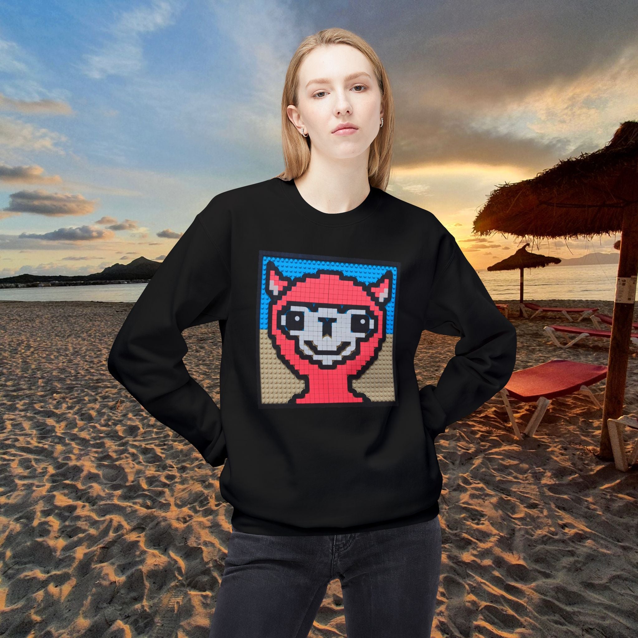 Alpaka Sweatshirt Frauen
