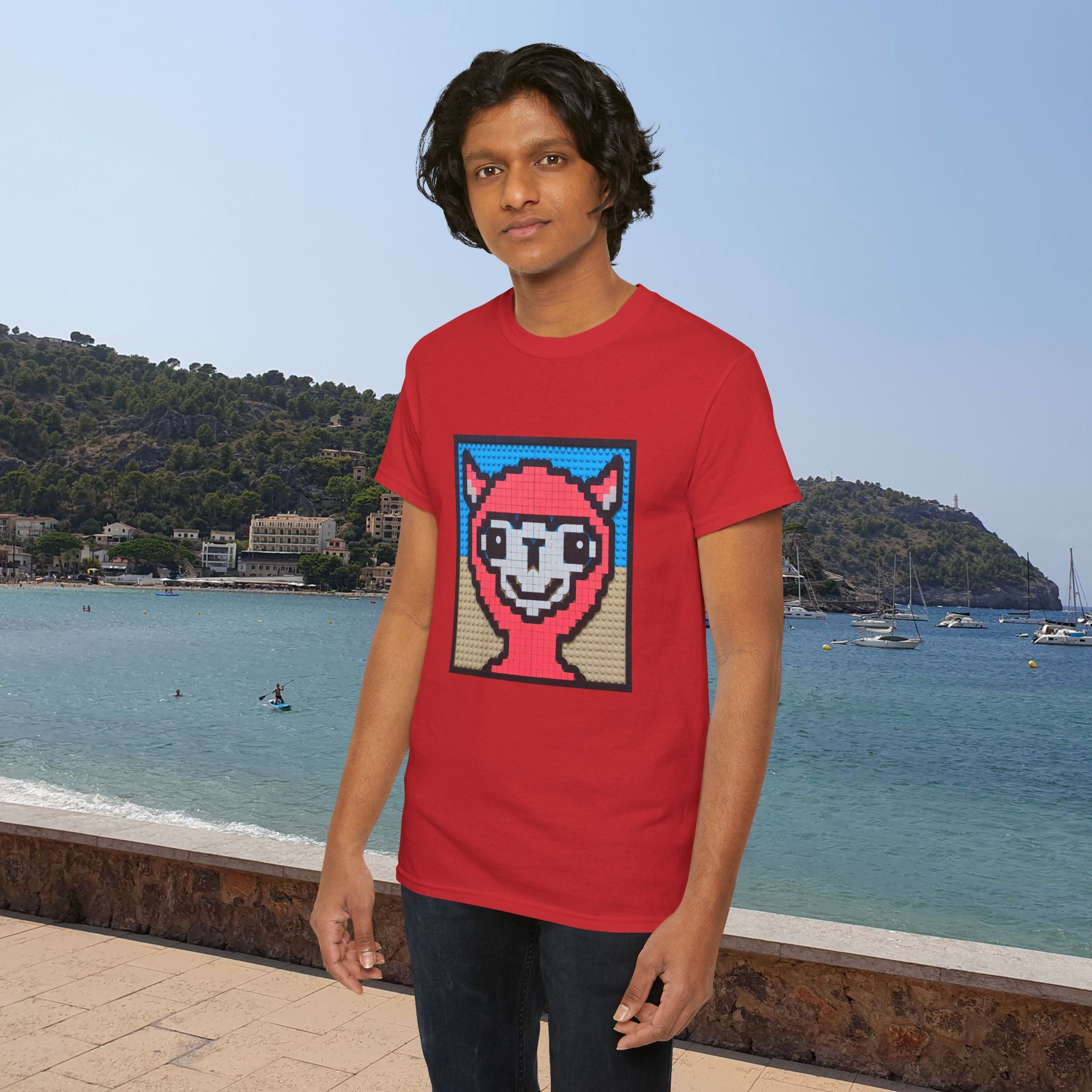 Alpaka T-Shirt Männer