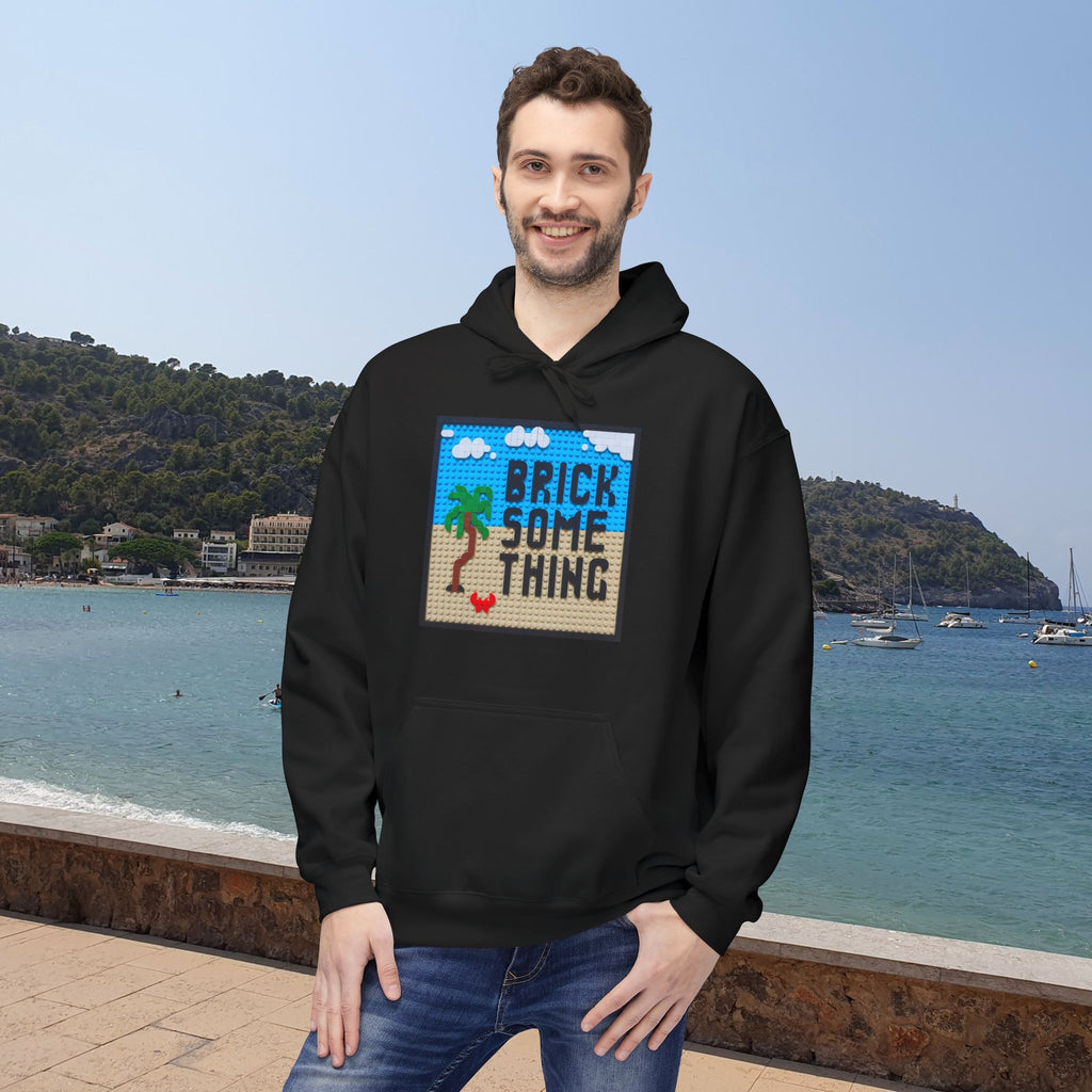 Brick Something Logo Hoodie Männer