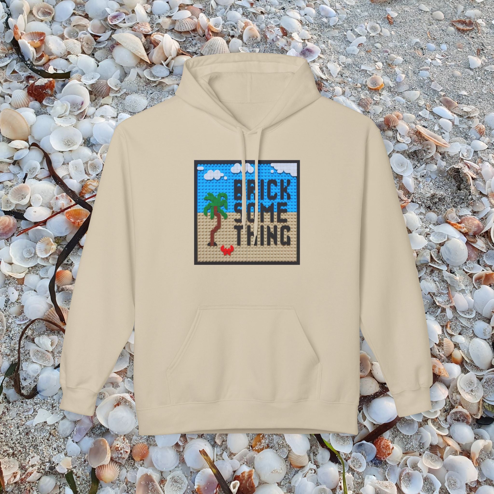 Brick Something Logo Hoodie Männer