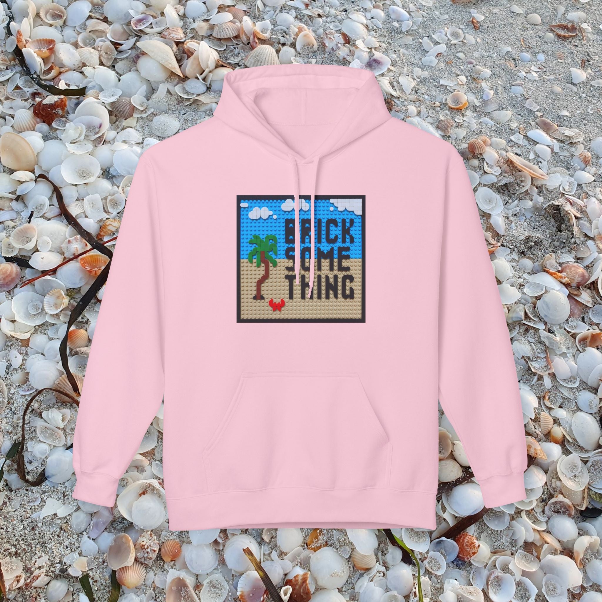 Brick Something Logo Hoodie Männer