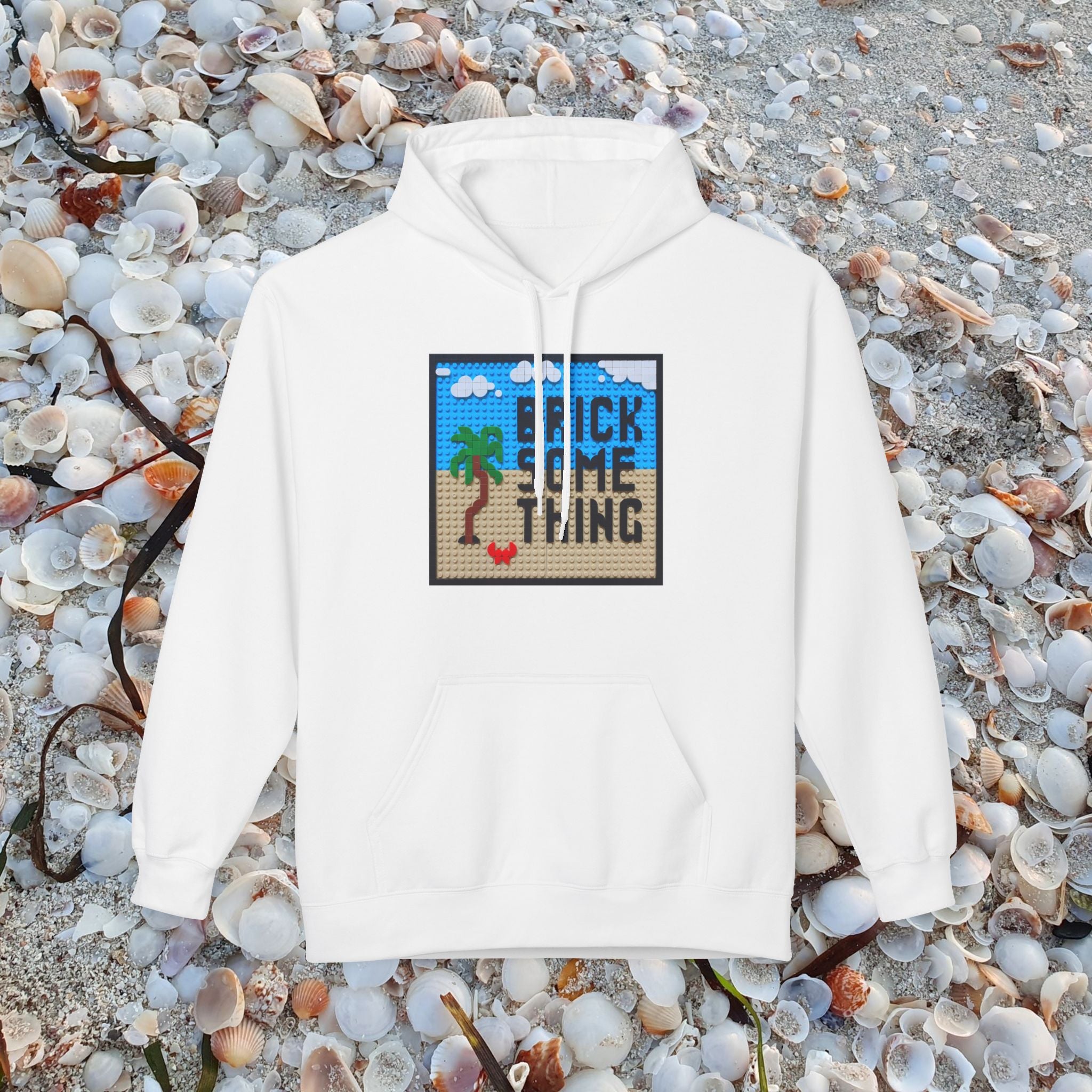Brick Something Logo Hoodie Männer