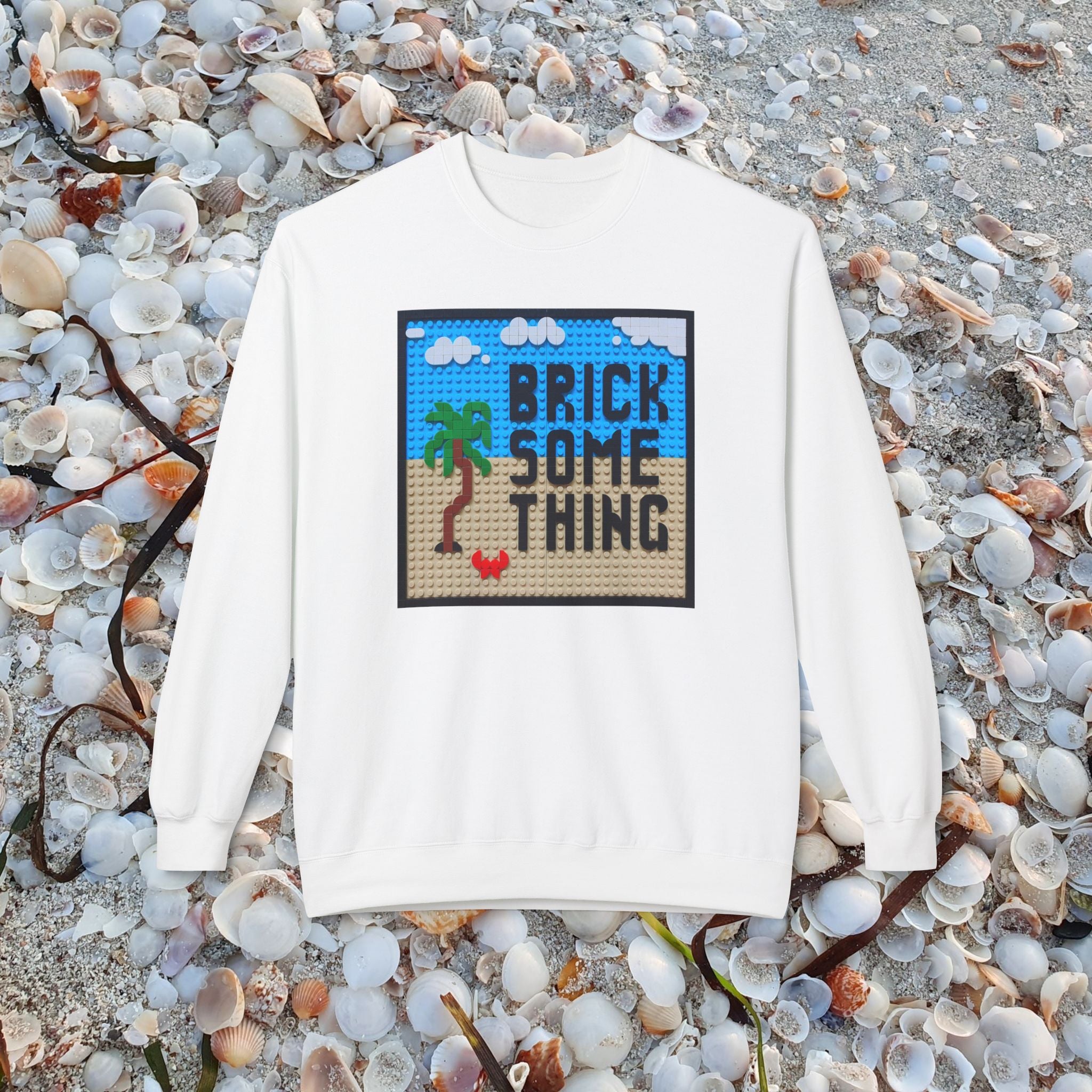 Brick Something Logo Sweatshirt Männer