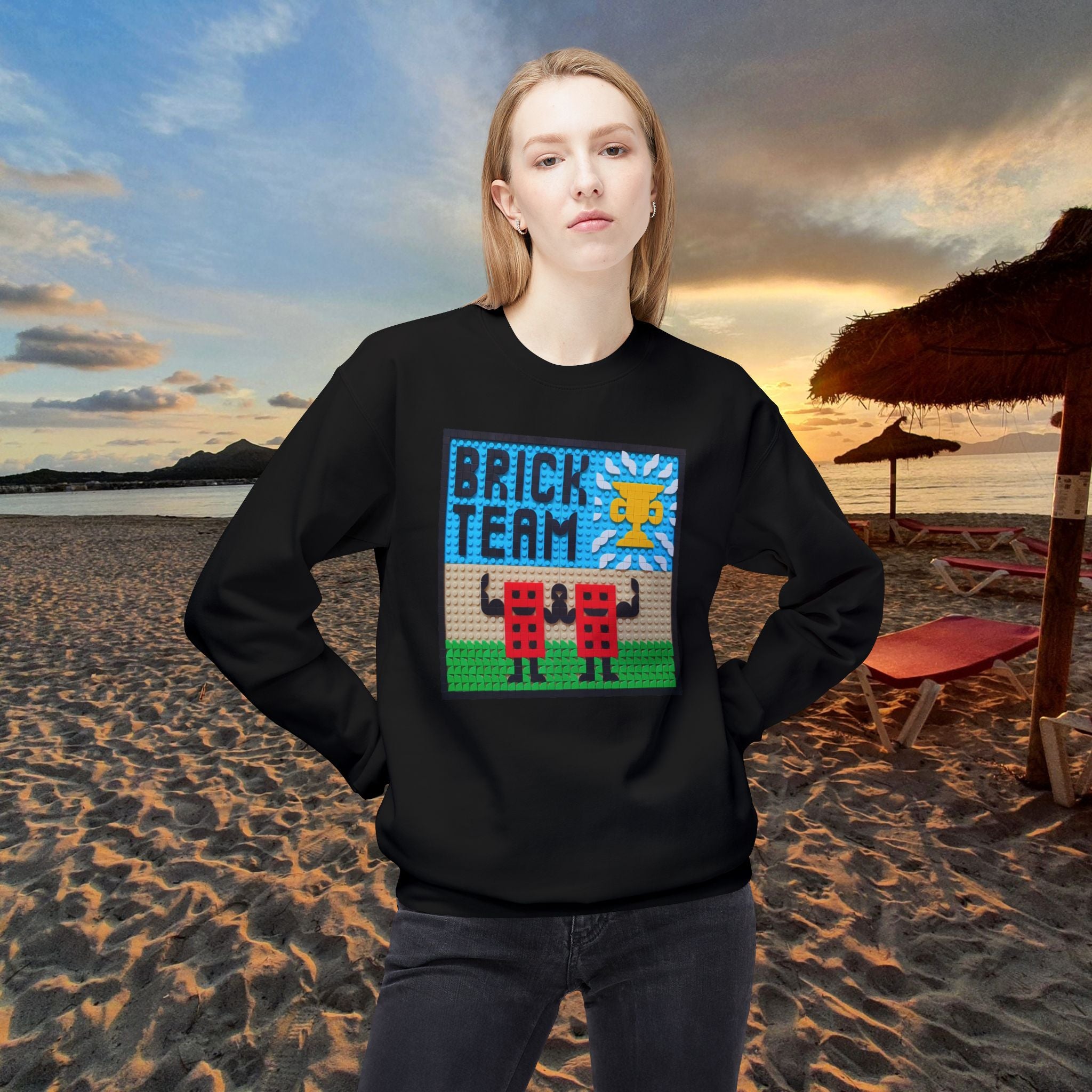 Brick Team Sweatshirt Frauen