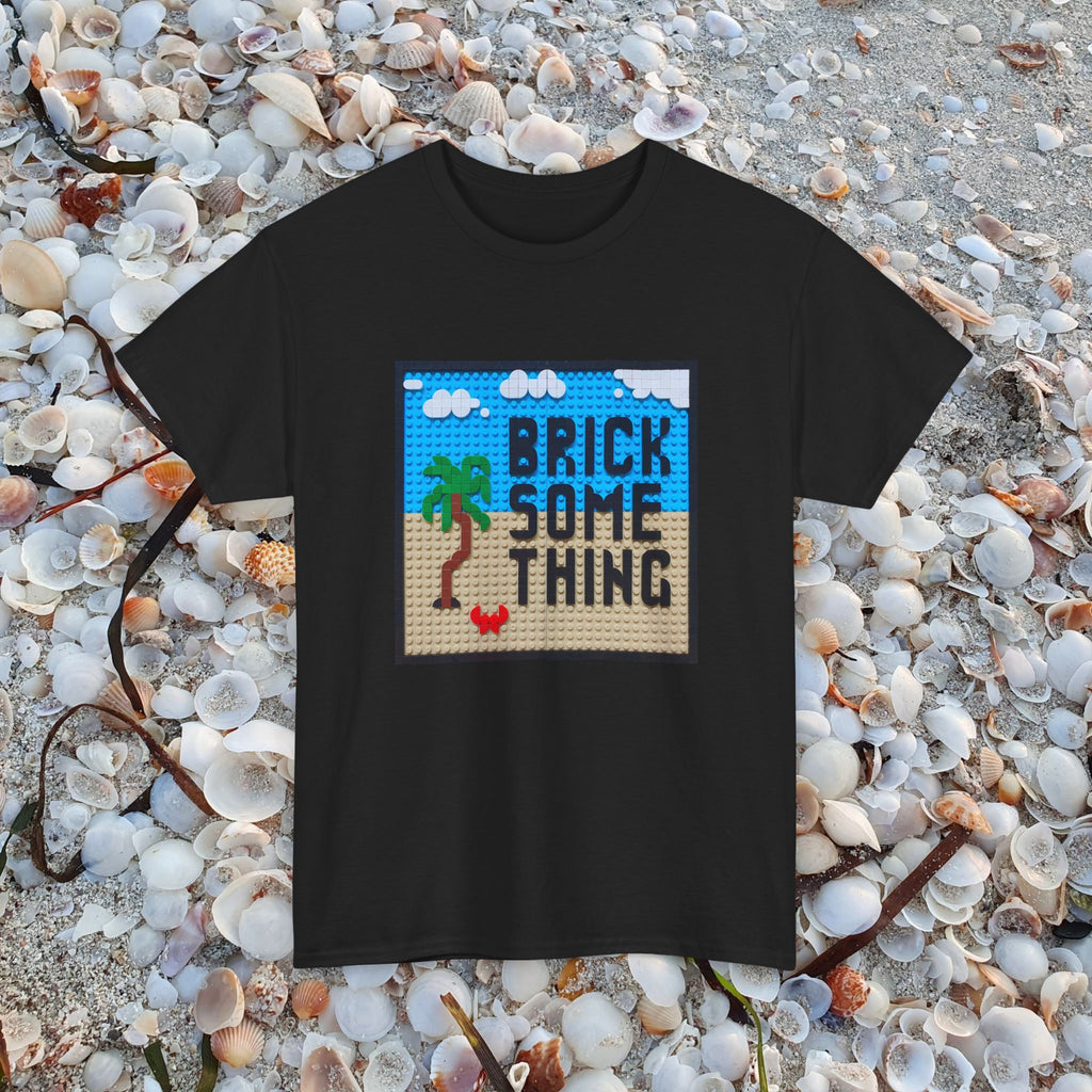 Brick Something Logo T-Shirt Männer