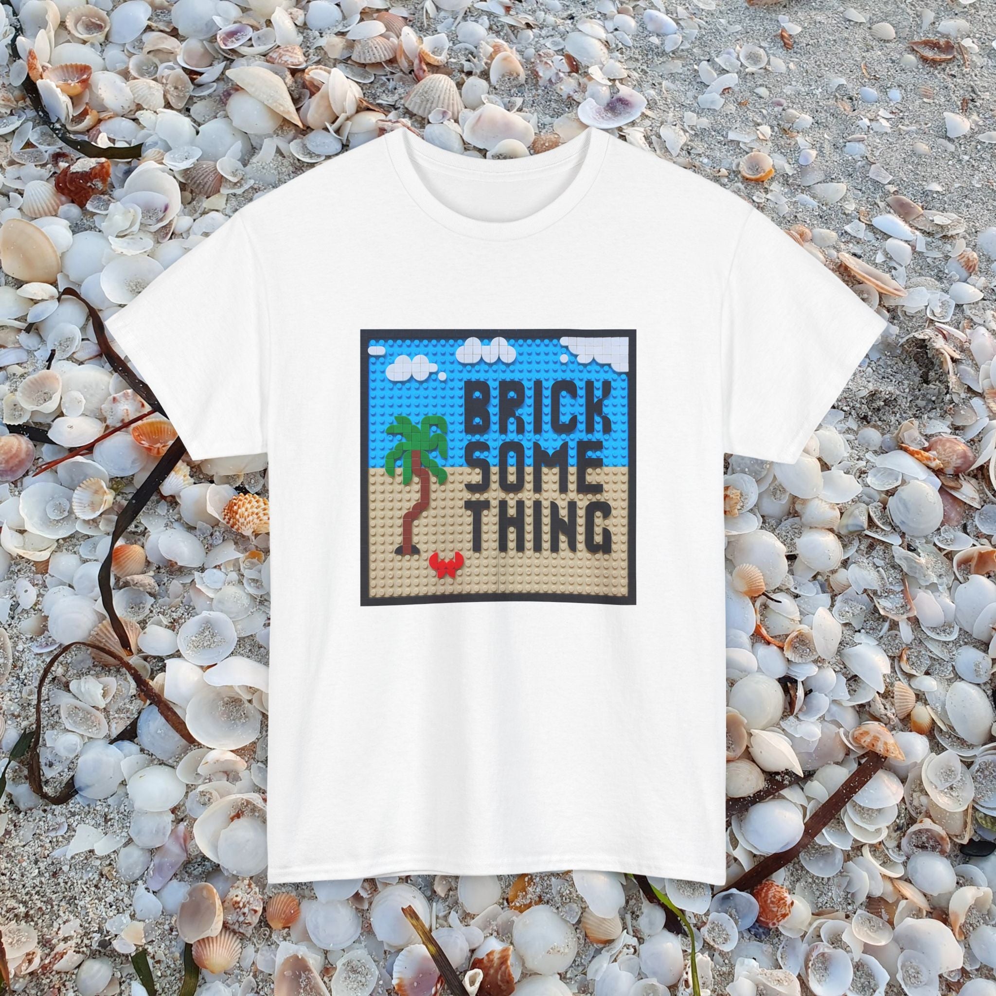 Brick Something Logo T-Shirt Männer