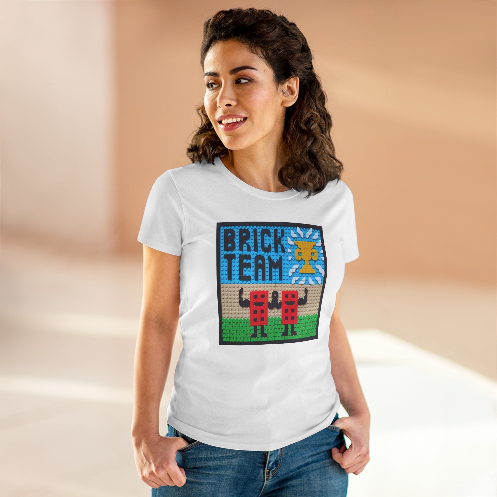 Brick Team T-Shirt für Frauen