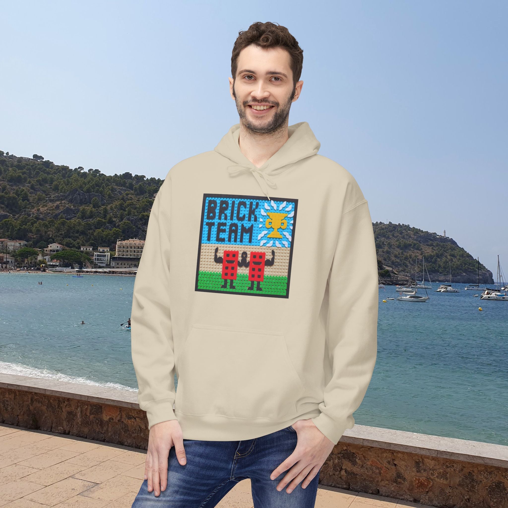 Brick Team Hoodie Männer