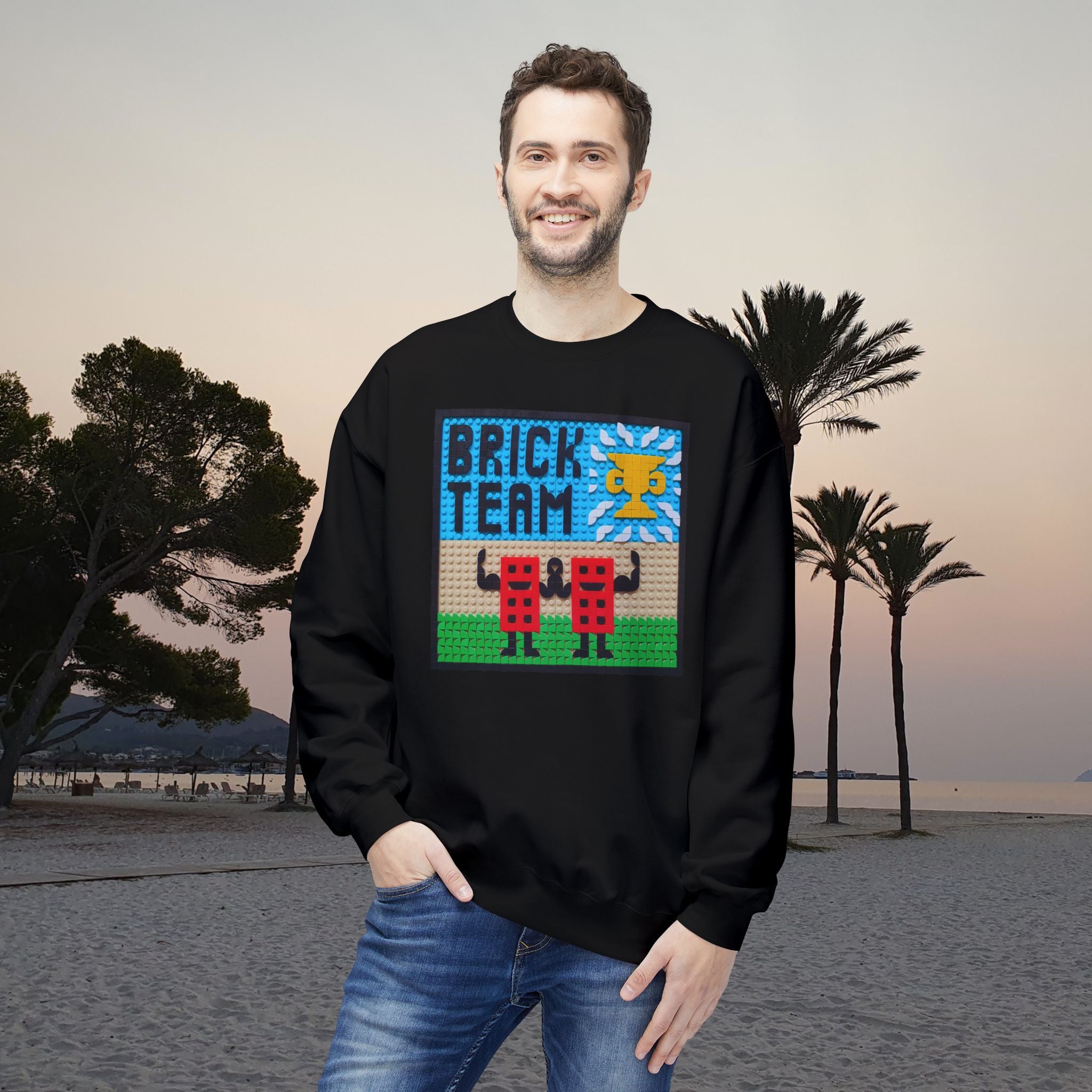 Brick Team Sweatshirt Männer