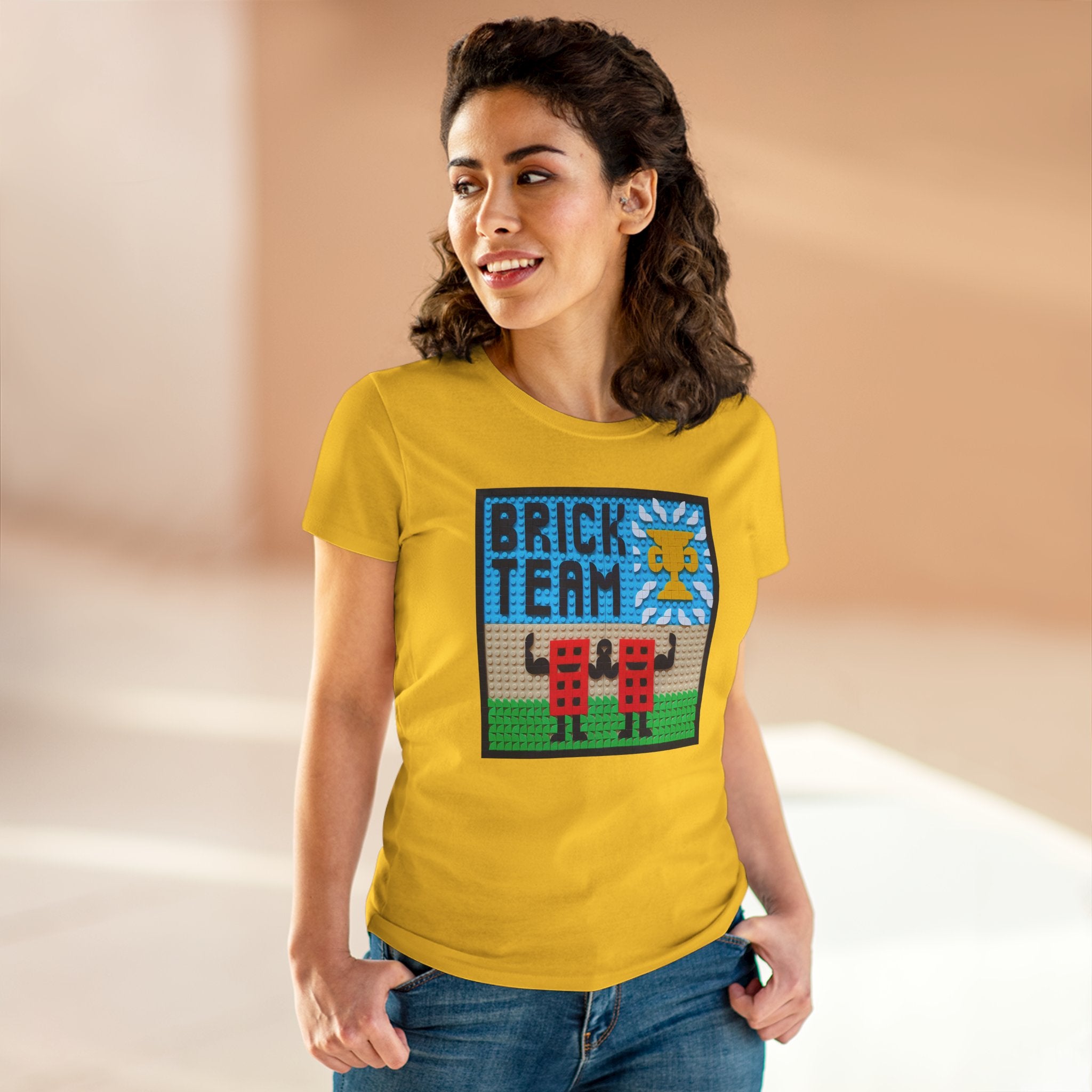 Brick Team T-Shirt für Frauen