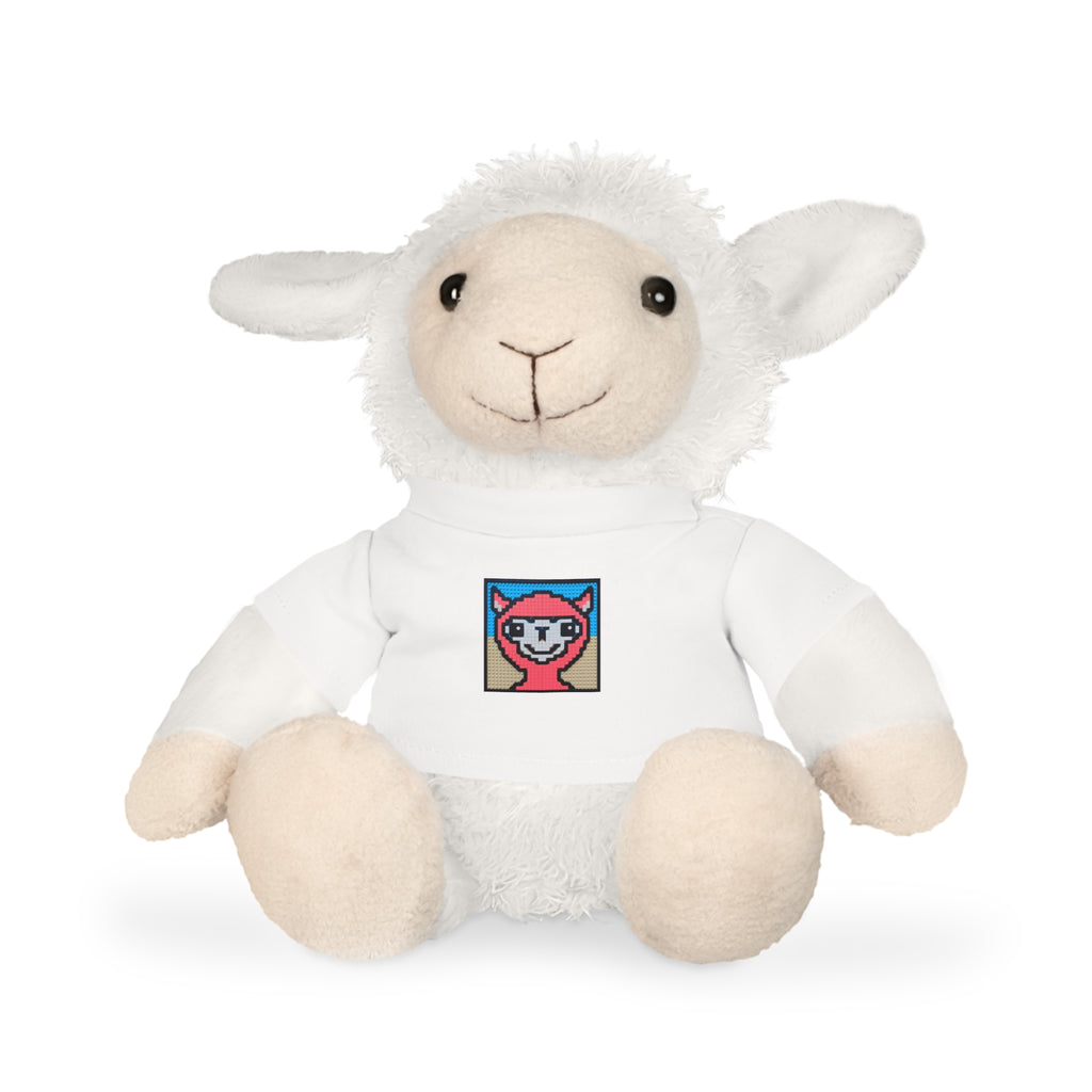 Kuscheltier mit Alpaka Motiv