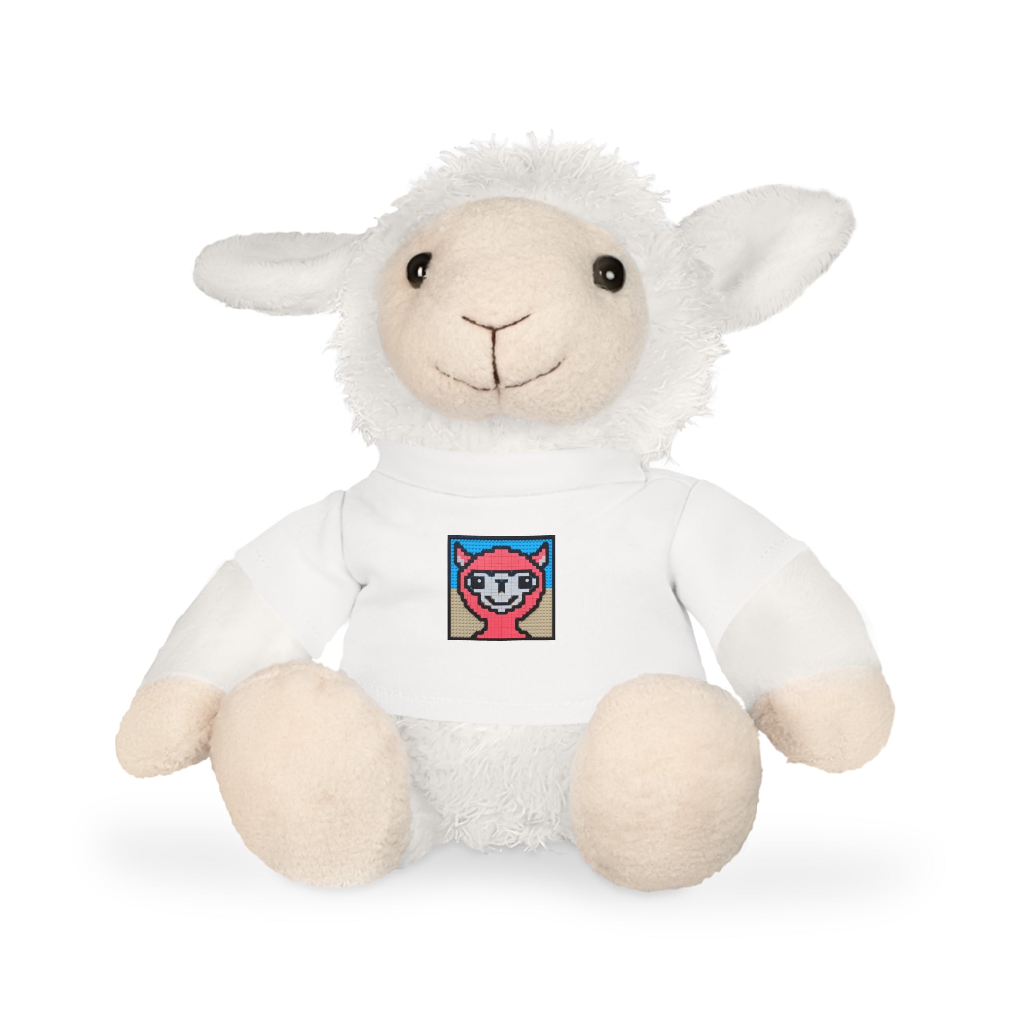 Kuscheltier mit Alpaka Motiv