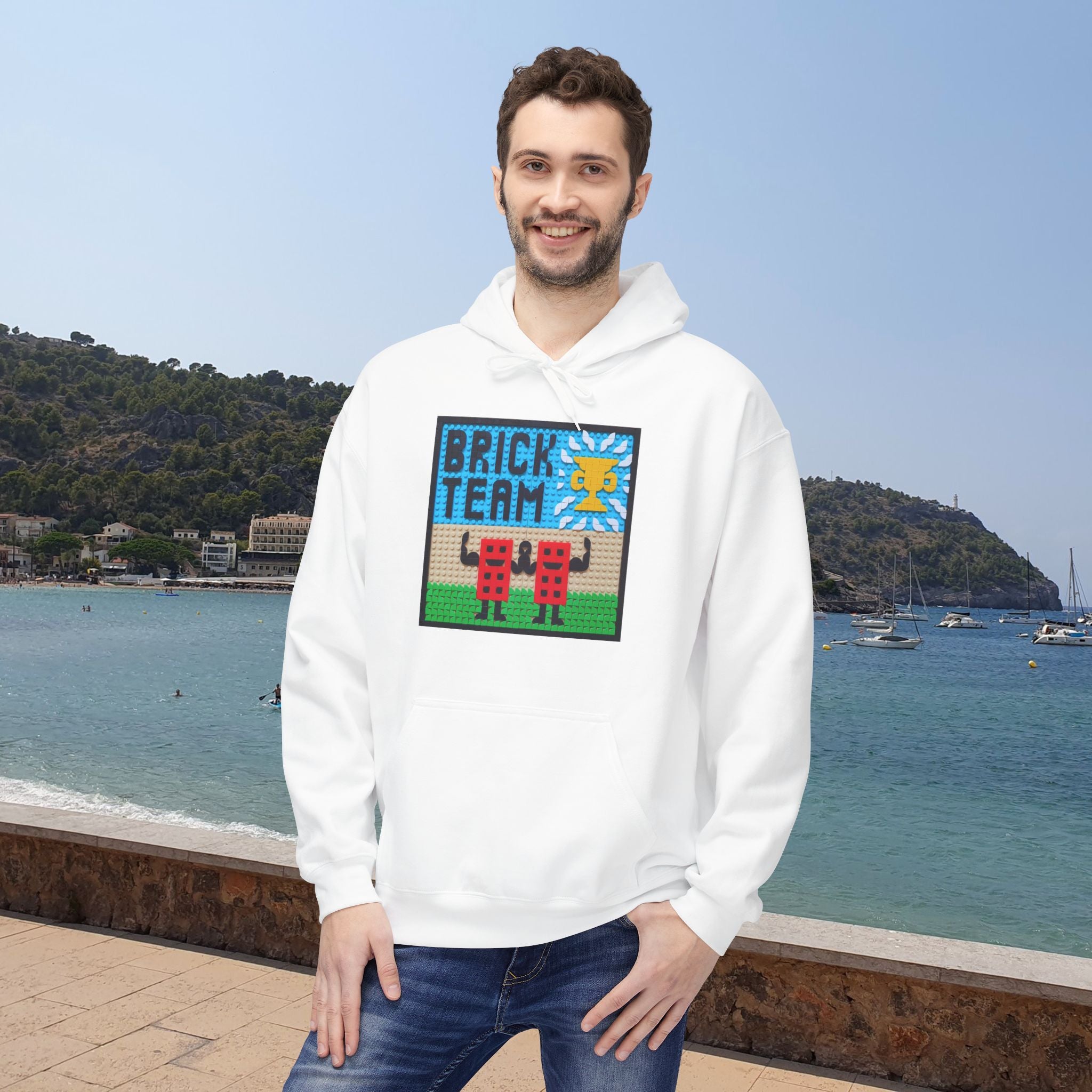 Brick Team Hoodie Männer