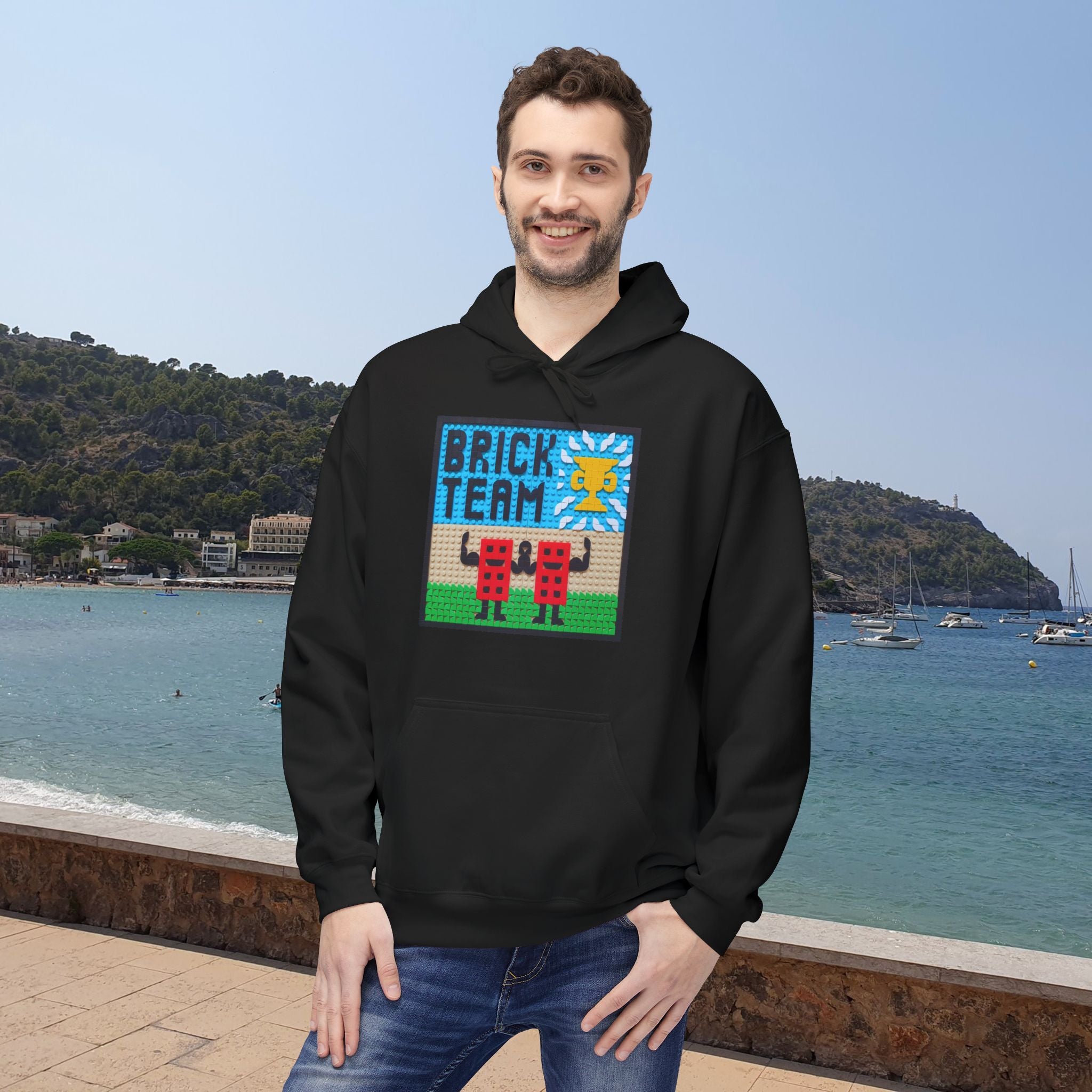 Brick Team Hoodie Männer