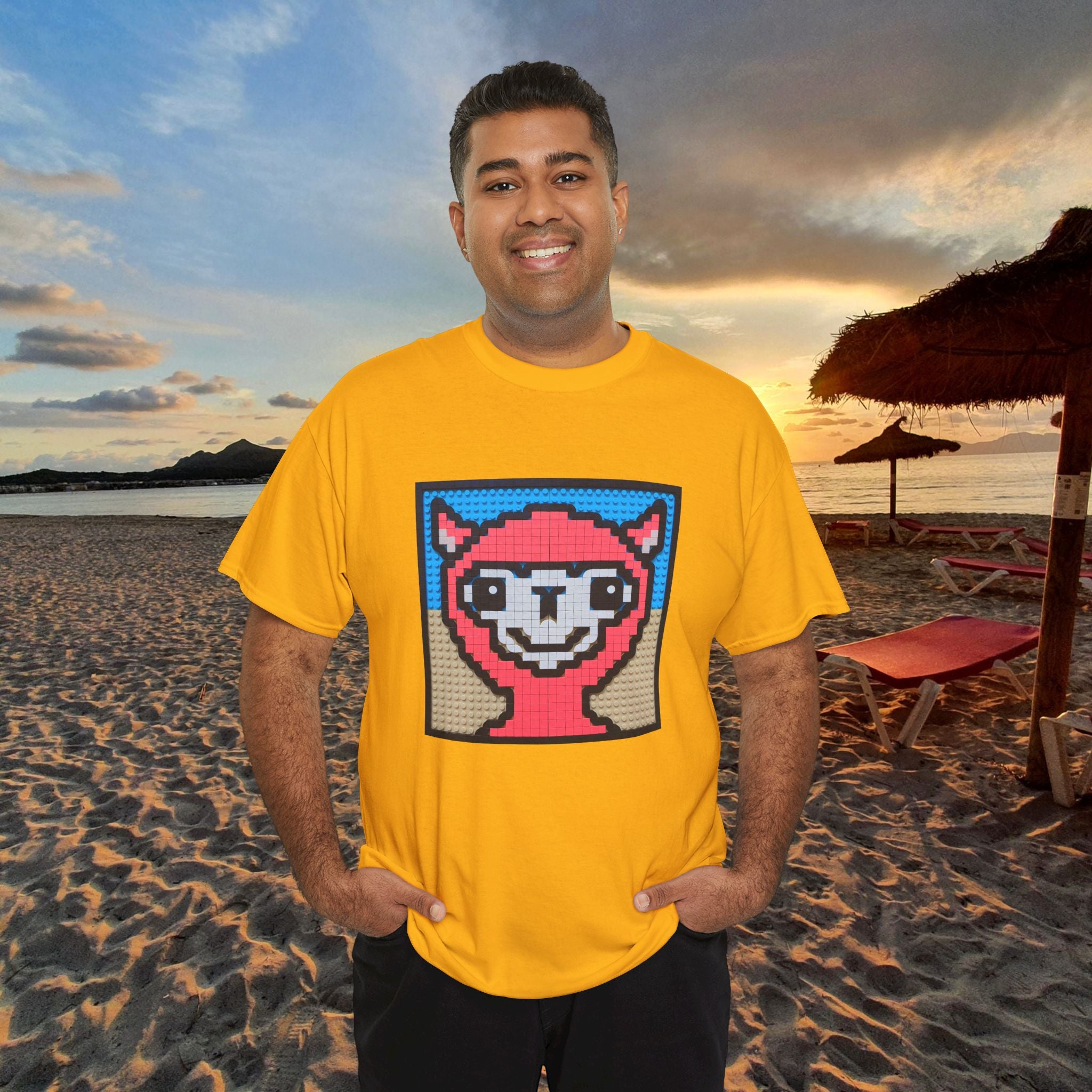 Alpaka T-Shirt Männer